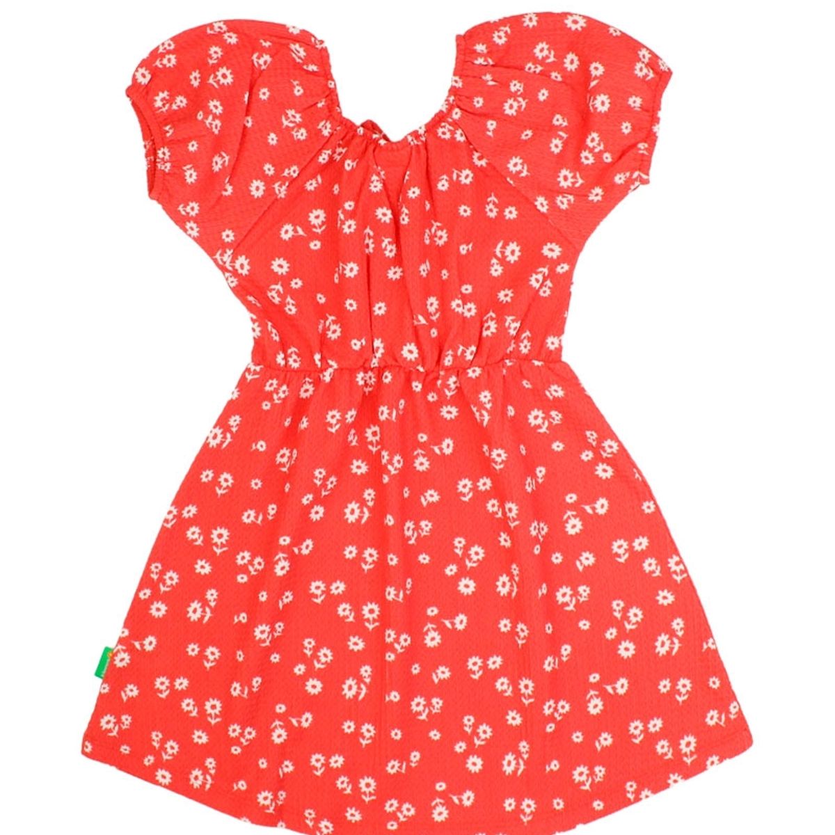 FICCUS - Vestido Kids Niña Oasis Rojo