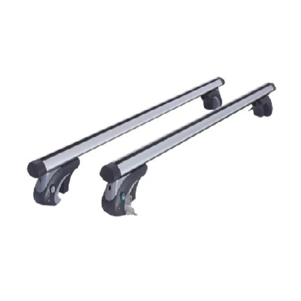 FLAMINGOS - Barra Porta Equipaje Universal Aluminio 137 cms + Llave