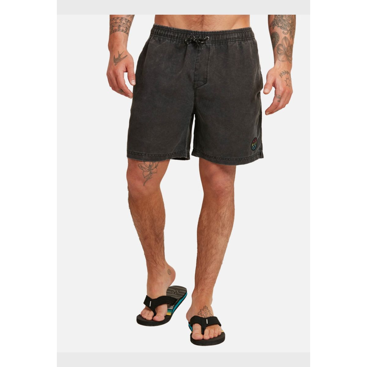 MAUI AND SONS - Traje De Baño Microfibra Classic Hombre Negro Maui And Sons