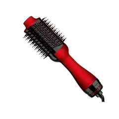 REVLON - Cepillo Secador De Pelo Voluminizador Anti Frizz Rojo REVLON.