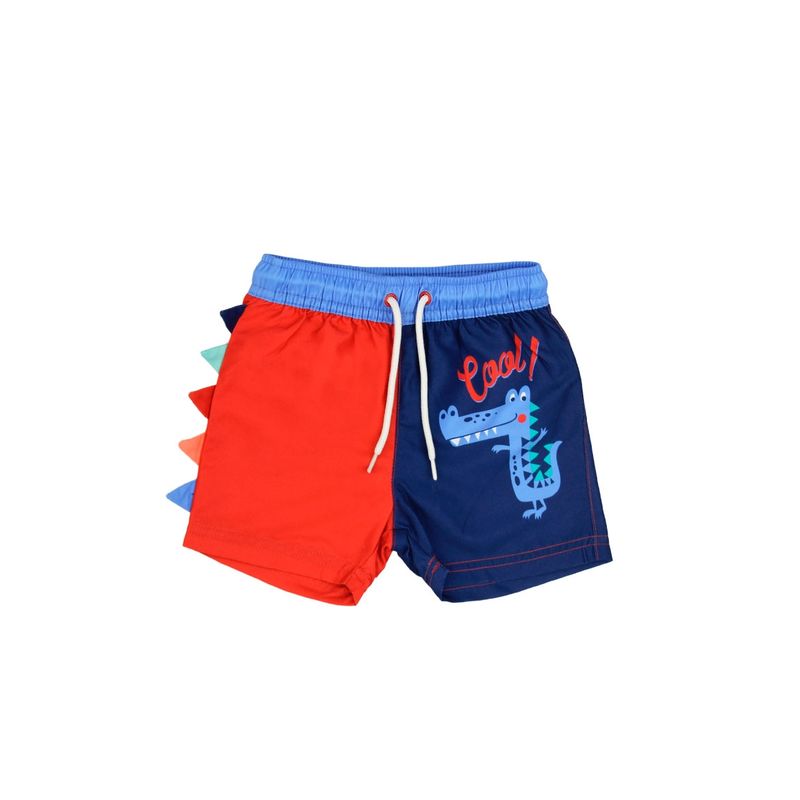 FICCUS - Traje de Baño Bebé Niño Cool Rojo