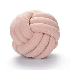 GENERICO - Cojin Decorativo Modelo Nudo Acolchado Color Rosa