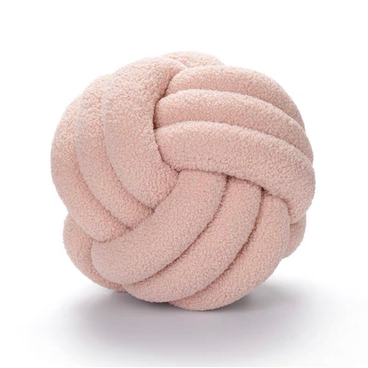 GENERICO - Cojin Decorativo Modelo Nudo Acolchado Color Rosa