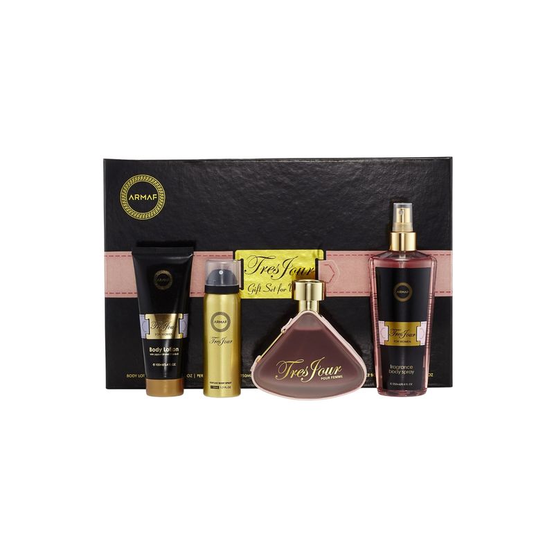 ARMAF - Perfume Armaf Tres Jour Set 4 Pzas 100ml+100ml+50ml+250ml.