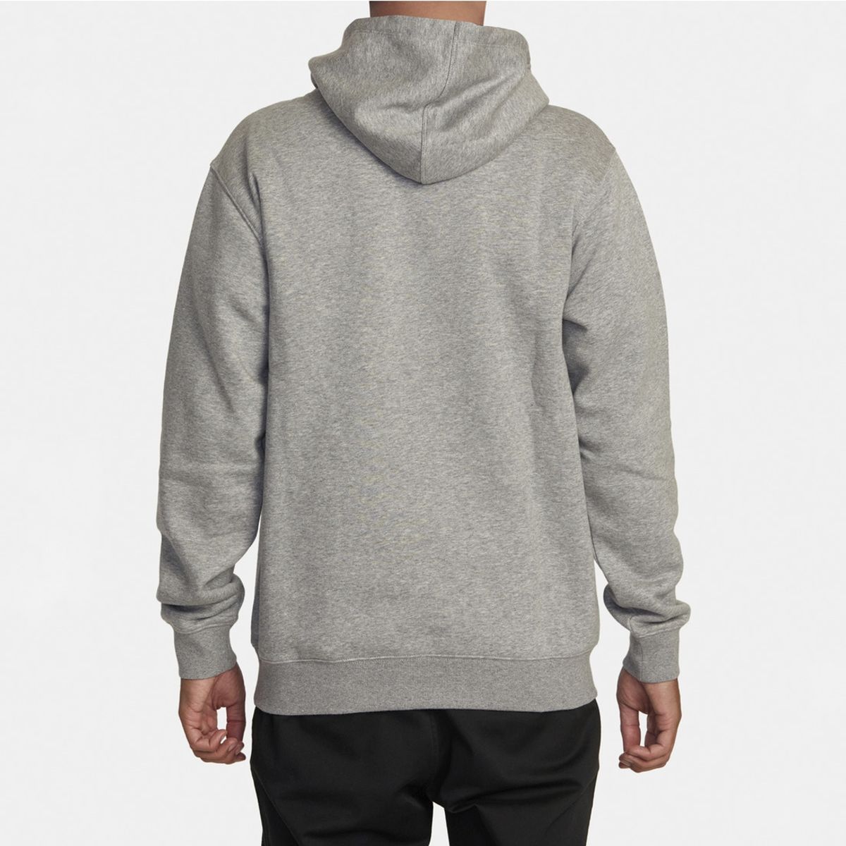 RVCA - Polerón con Gorro con Gorro con Gorro Americanahoodieotlr Gris Hombre RVCA