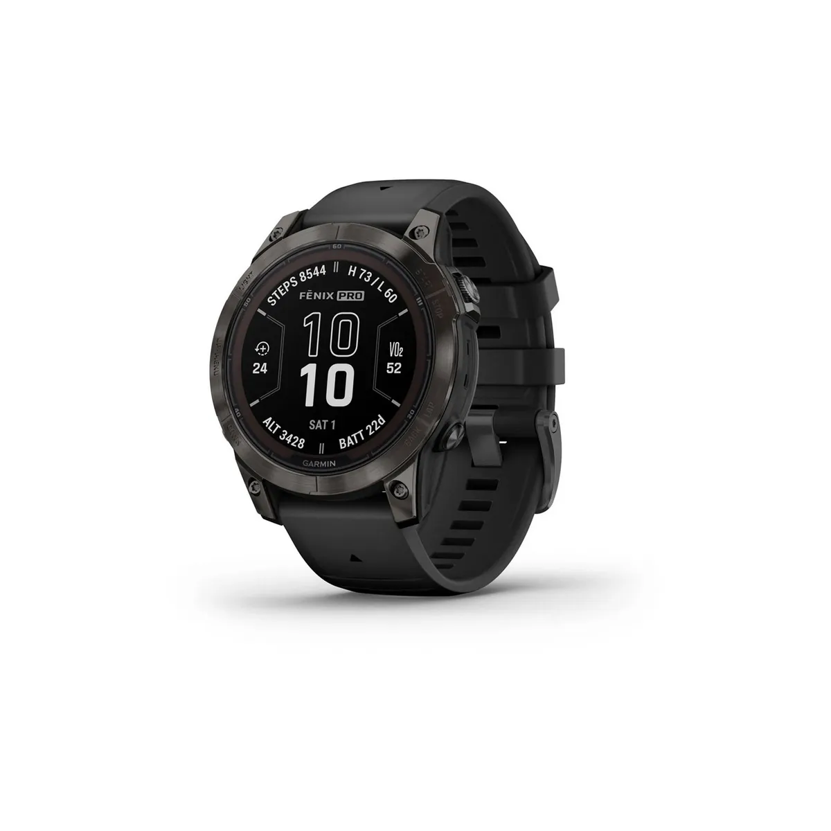 GARMIN - Smartwatch Fenix 7 Pro Sapphire Solar Negro