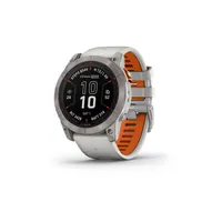 Smartwatch fenix 7X Pro Sapph Solar Ti w/Gray/Orange Band