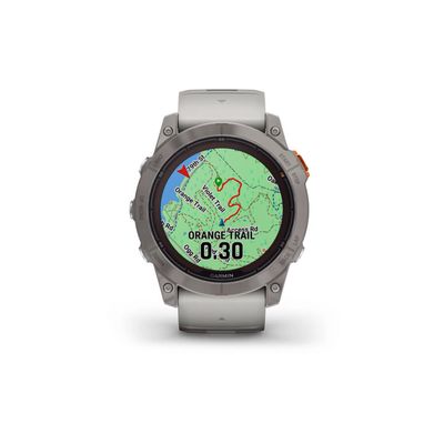 Imagen 2 del producto Smartwatch fenix 7X Pro Sapph Solar Ti w/Gray/Orange Band