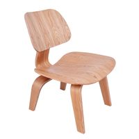 Silla Estilo Eames Madera Natural