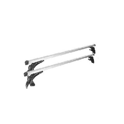 Barra Gruesa Porta Equipaje Universal Aluminio 120 cms Anclaje Interior + Llave. AutoCars