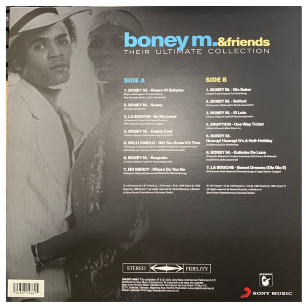 HITWAY MUSIC - BONEY M & FRIENDS - THEIR ULTIMAT COLLECTION - VINILO HITWAY MUSIC