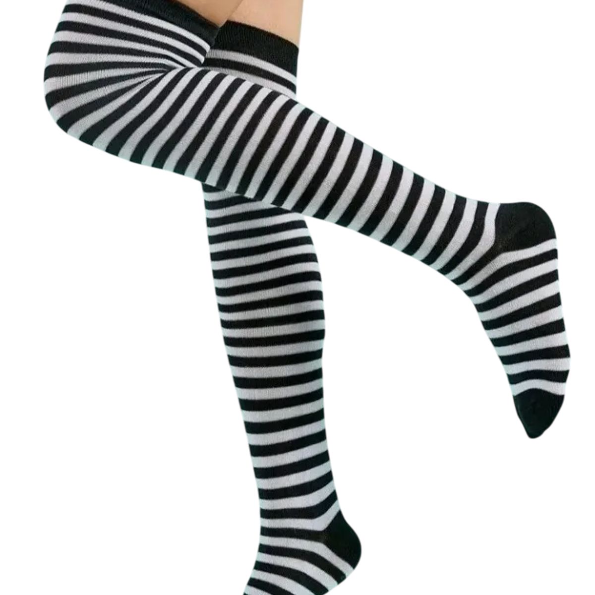 GARSIL - Calcetas Bucaneras De Algodon Para Mujer - Diseño Rayas