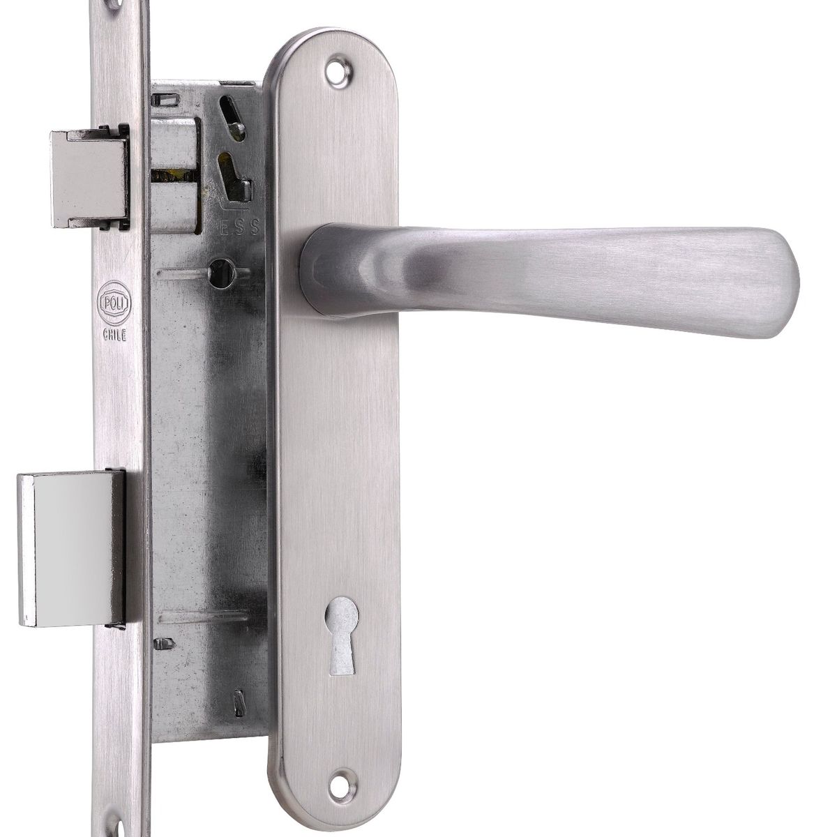 POLI - Cerradura Embutida Poli Futura B40 Dormitorio