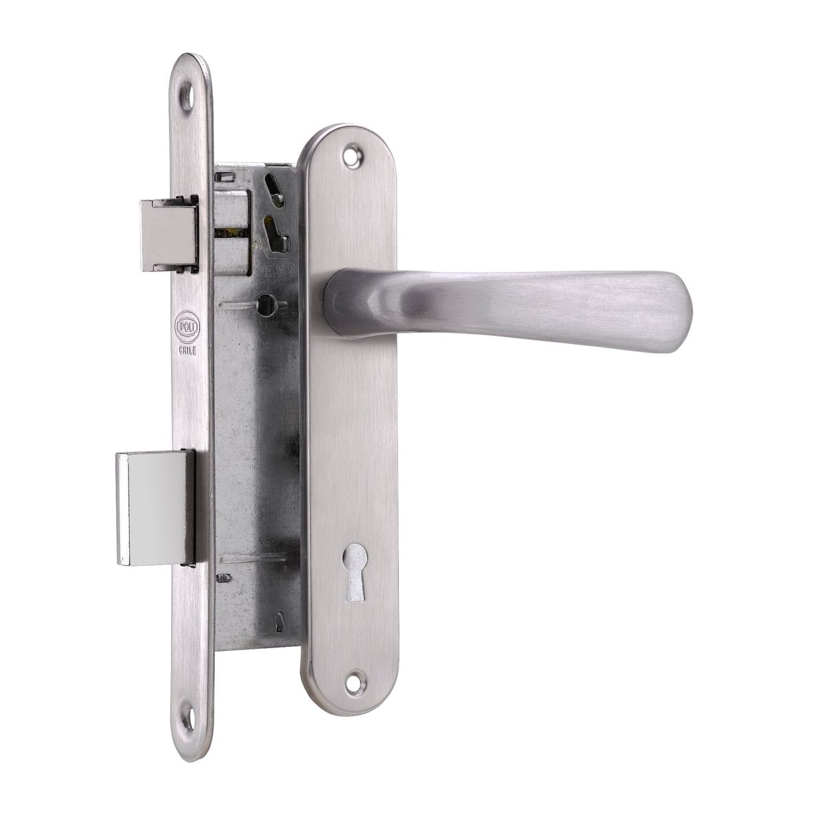 POLI - Cerradura Embutida Poli Futura B40 Dormitorio