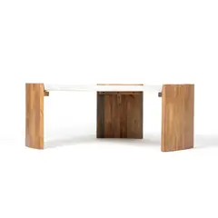 THE POPULAR DESIGN - MESA CENTRO DE MADRA LINA