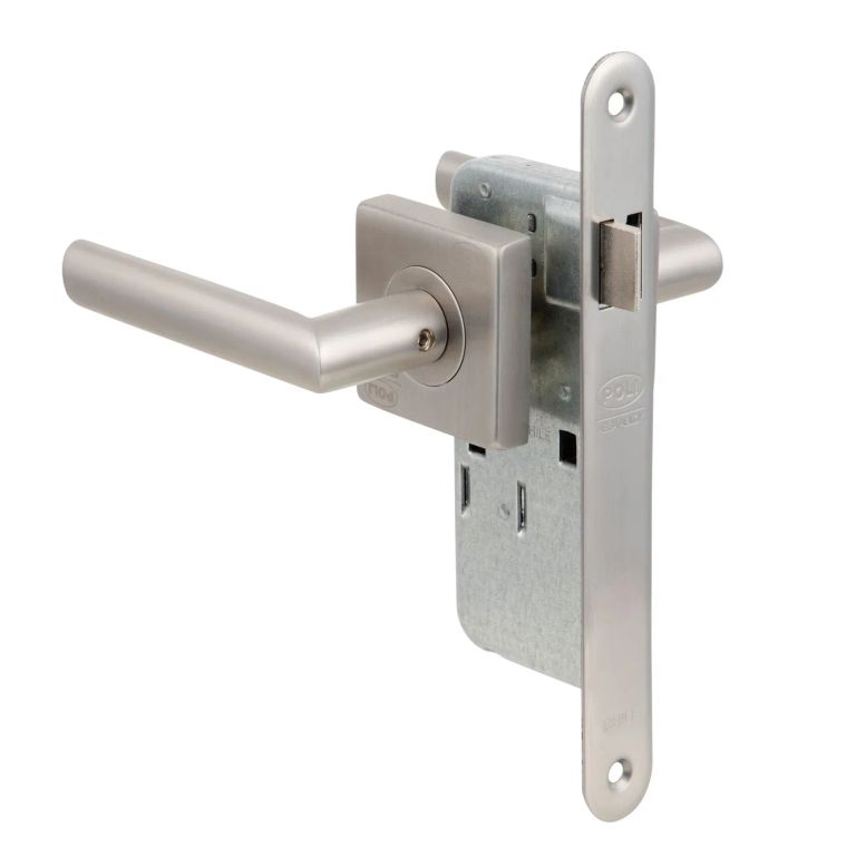 Cerradura Embutida Piano B40 Inoxidable de Simple Paso