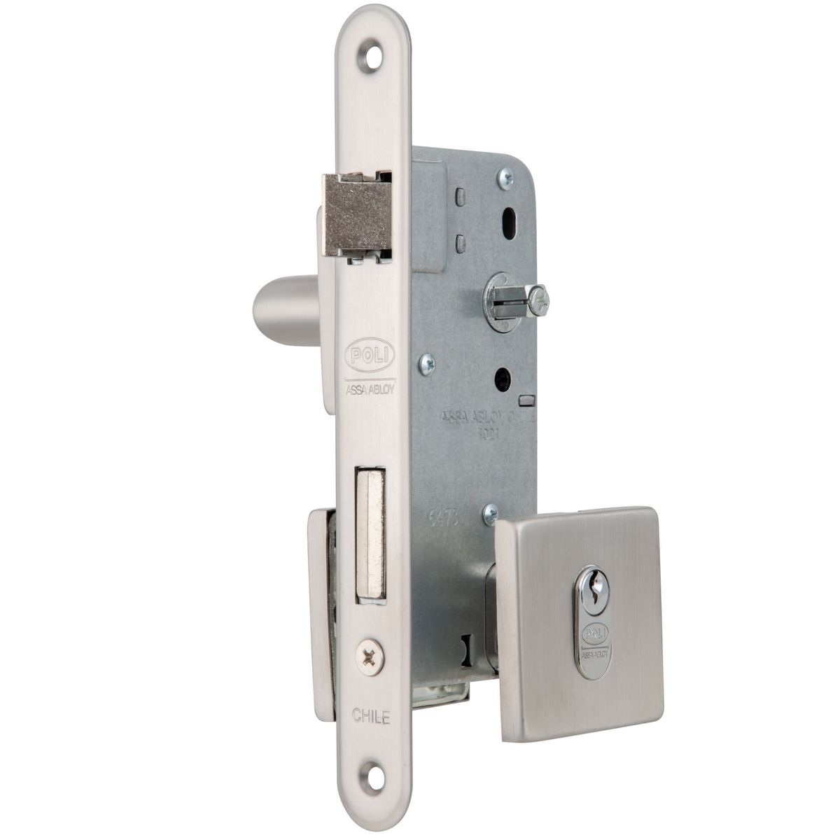 POLI - Cerradura Embutida Piano B40 Acceso LlaveLlave