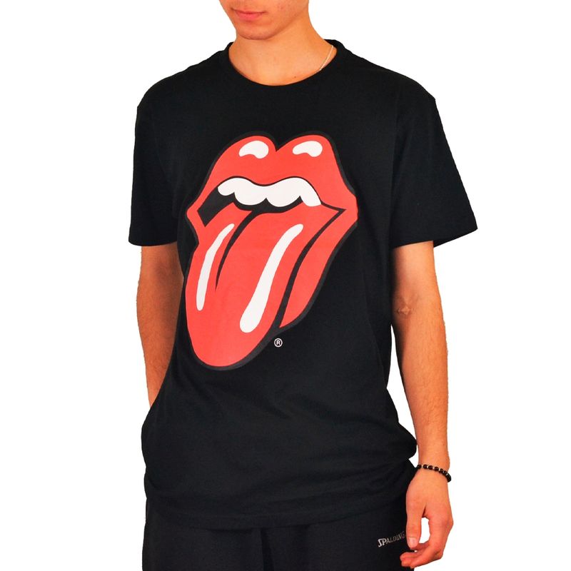 ROCK OFF OFFICIALLY LICENSED PRODUCTS - Polera original de The Rolling Stones con diseño de la Lengua Stones