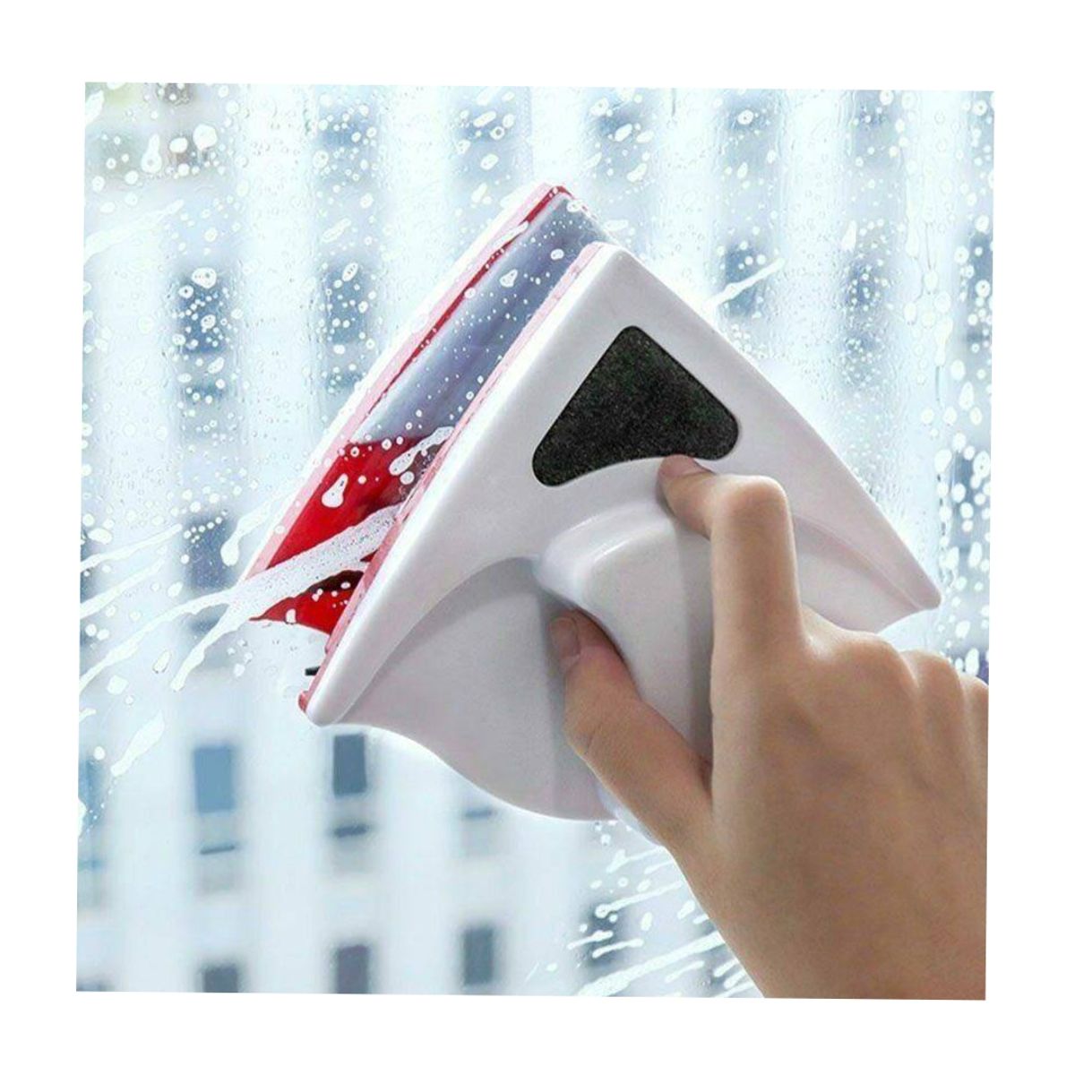 GENERICO - Limpiador Vidrios Magnetico Limpia Ventanas Magnetico