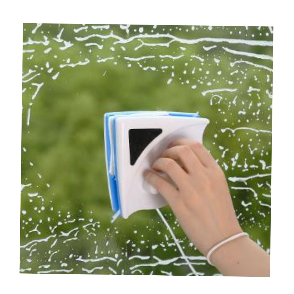 GENERICO - Limpiador Vidrios Magnetico Limpia Ventanas Magnetico