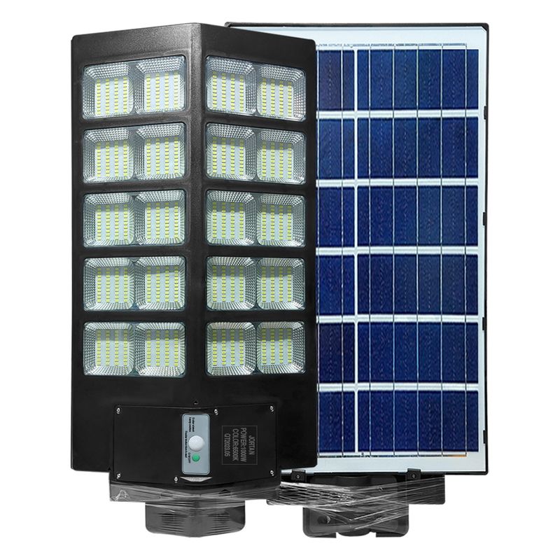 GENERICO - Panel-Foco Solar Original LED Exterior 1000W IP65 Jortan Mod T-1000W