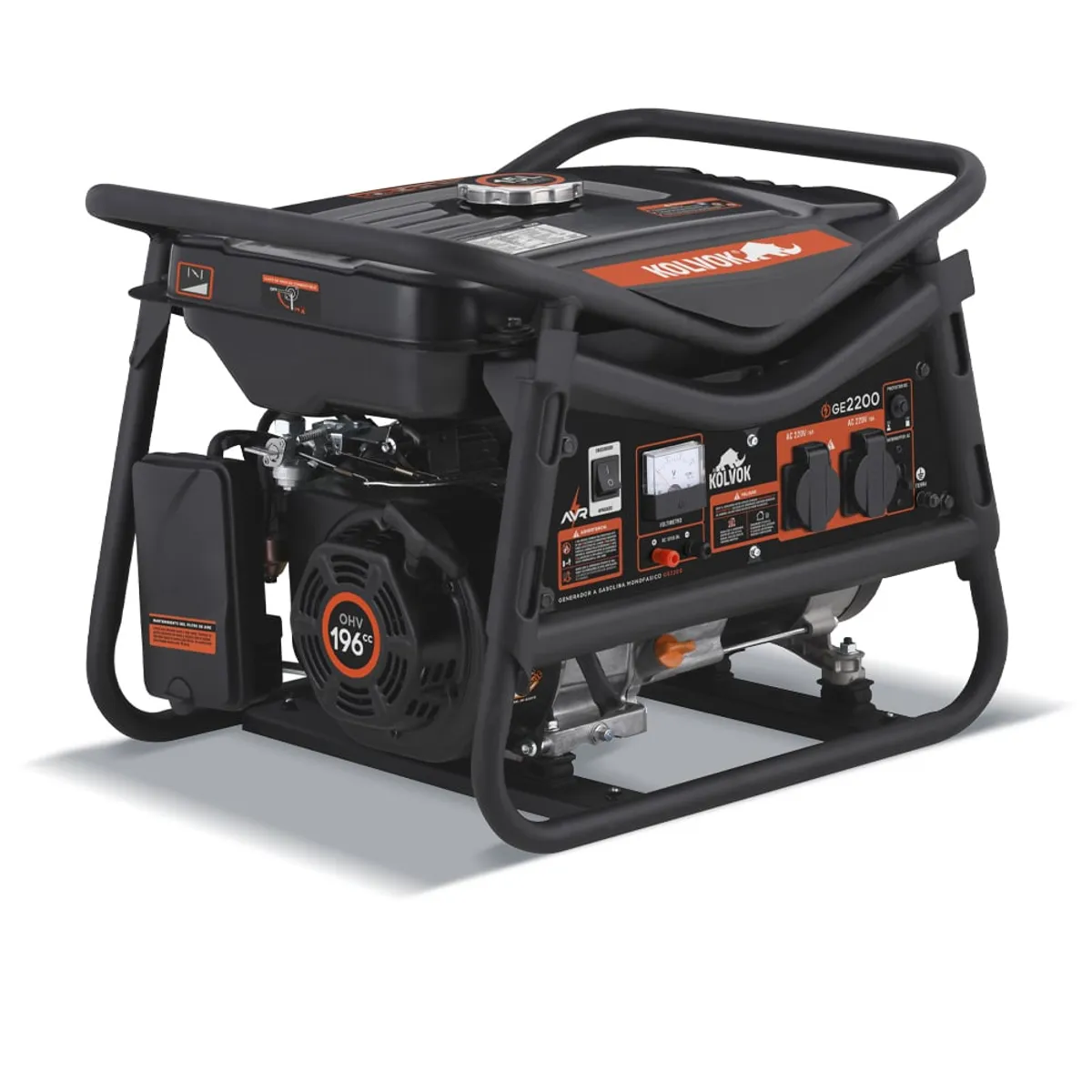 KOLVOK - Generador eléctrico a gasolina 2200W