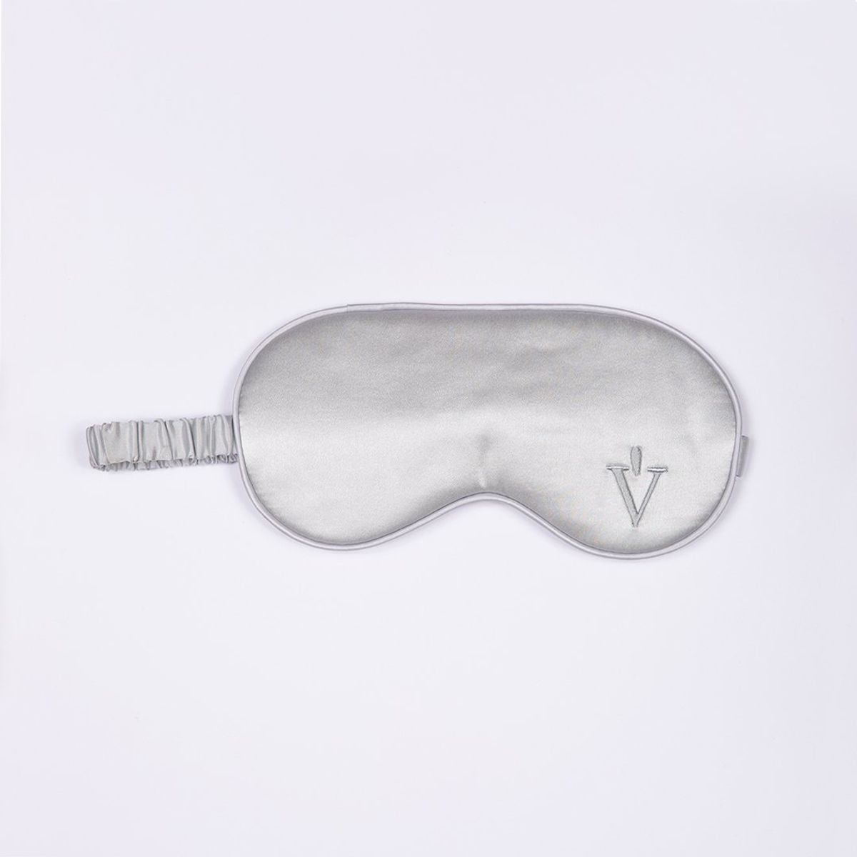 STUDIO VITAMINA - ANTIFAZ 100%  SEDA GRIS CLARO