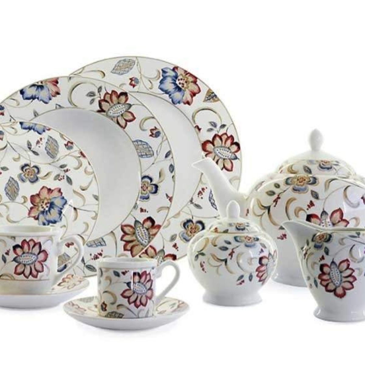 OEM - Juego de vajilla 45 piezas Jacobean