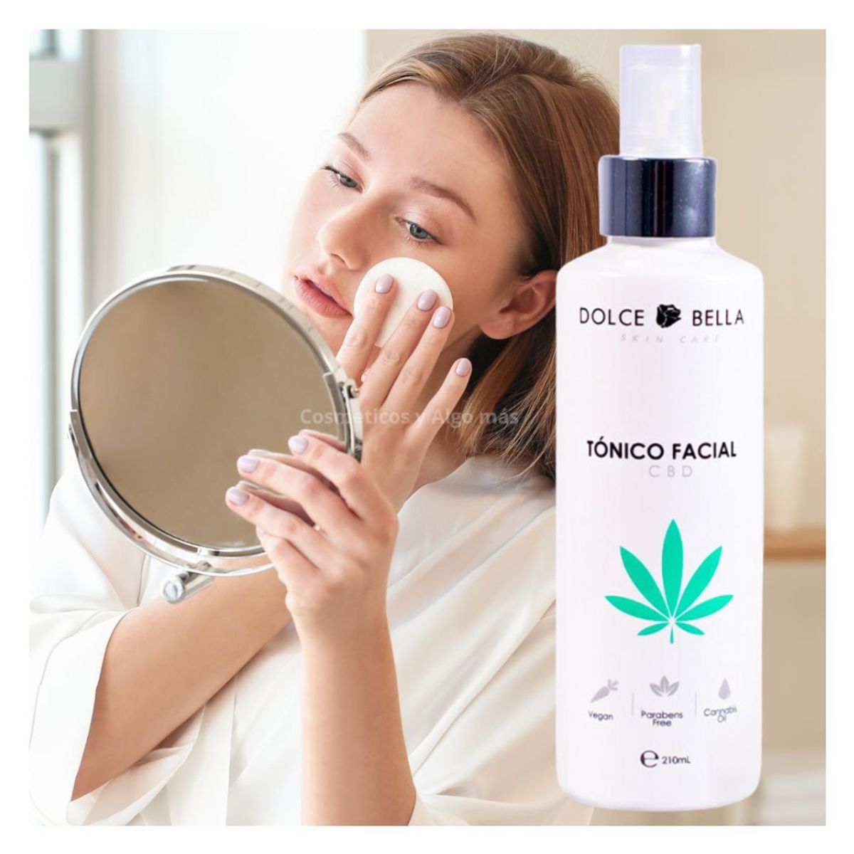 DOLCE BELLA - Tónico Facial hidratante refrescante y calmante.