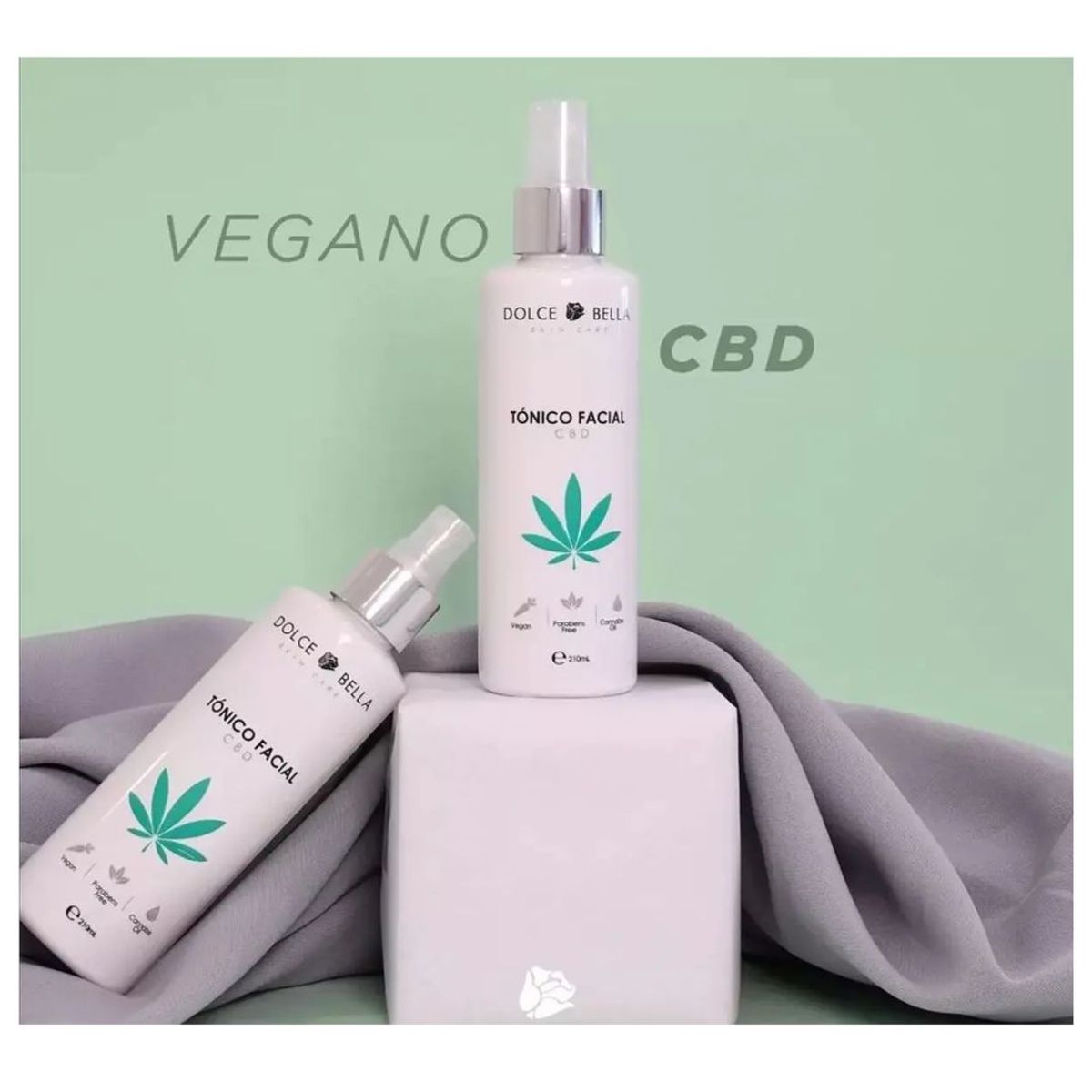 DOLCE BELLA - Tónico Facial hidratante refrescante y calmante.
