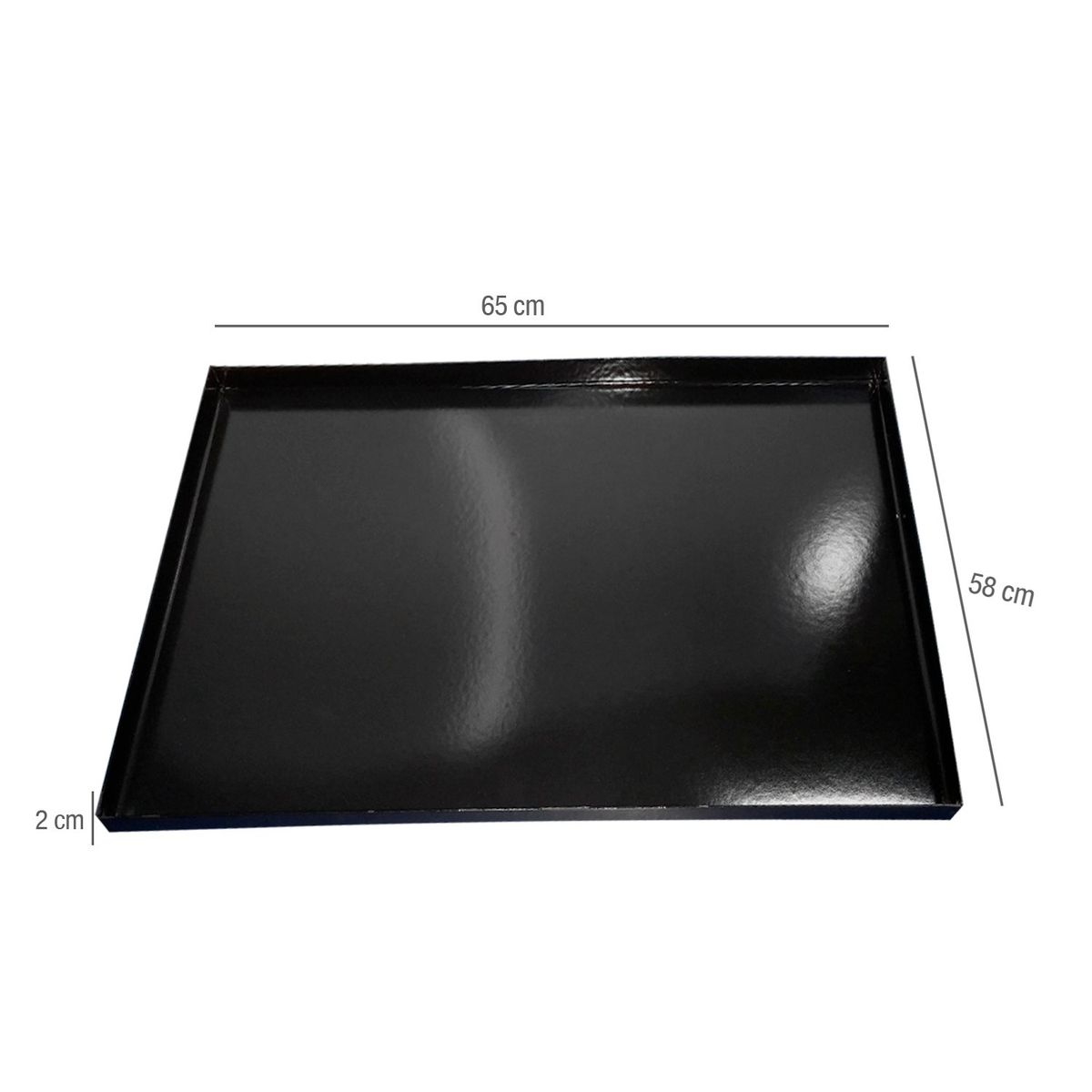 SOLGAS - Pack Trio Bandeja Horno  Enlozadas 58X65