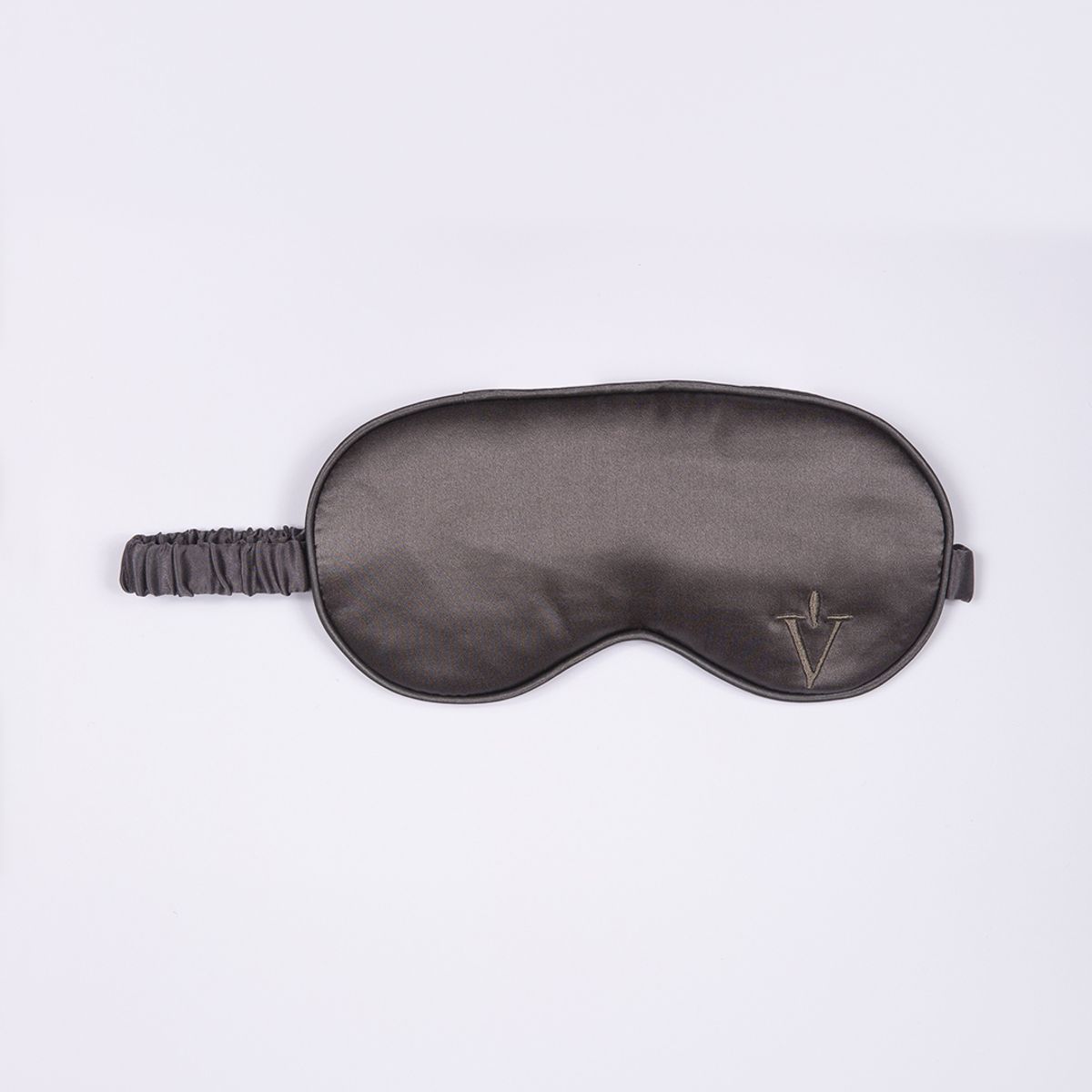 STUDIO VITAMINA - ANTIFAZ 100% SEDA GRIS OSCURO