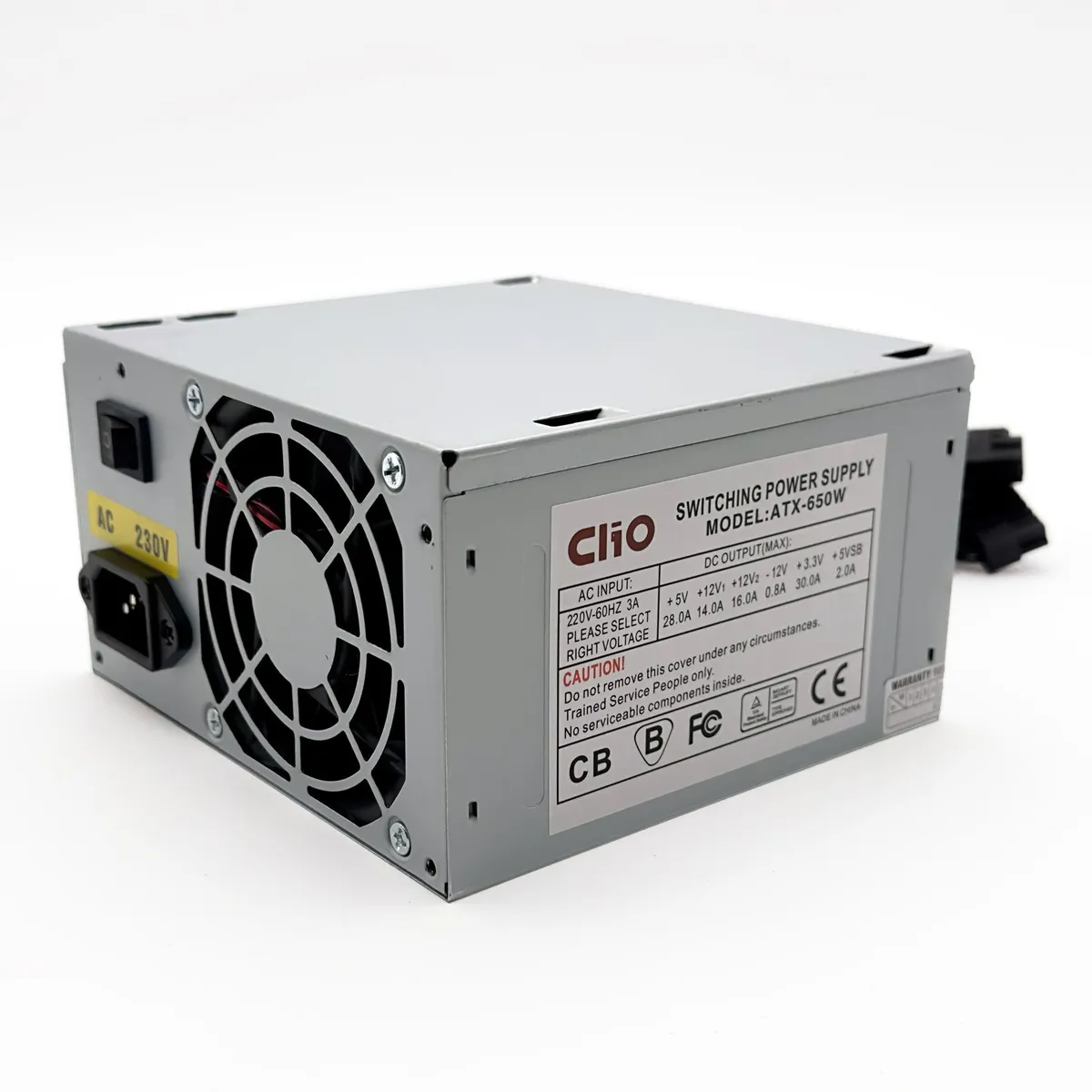 CLIO - Fuente De Poder Clio 650w Atx-650w