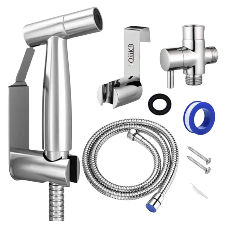 ALDAY - Kit Completo de Ducha Bidet en Acero Inoxidable- Alday