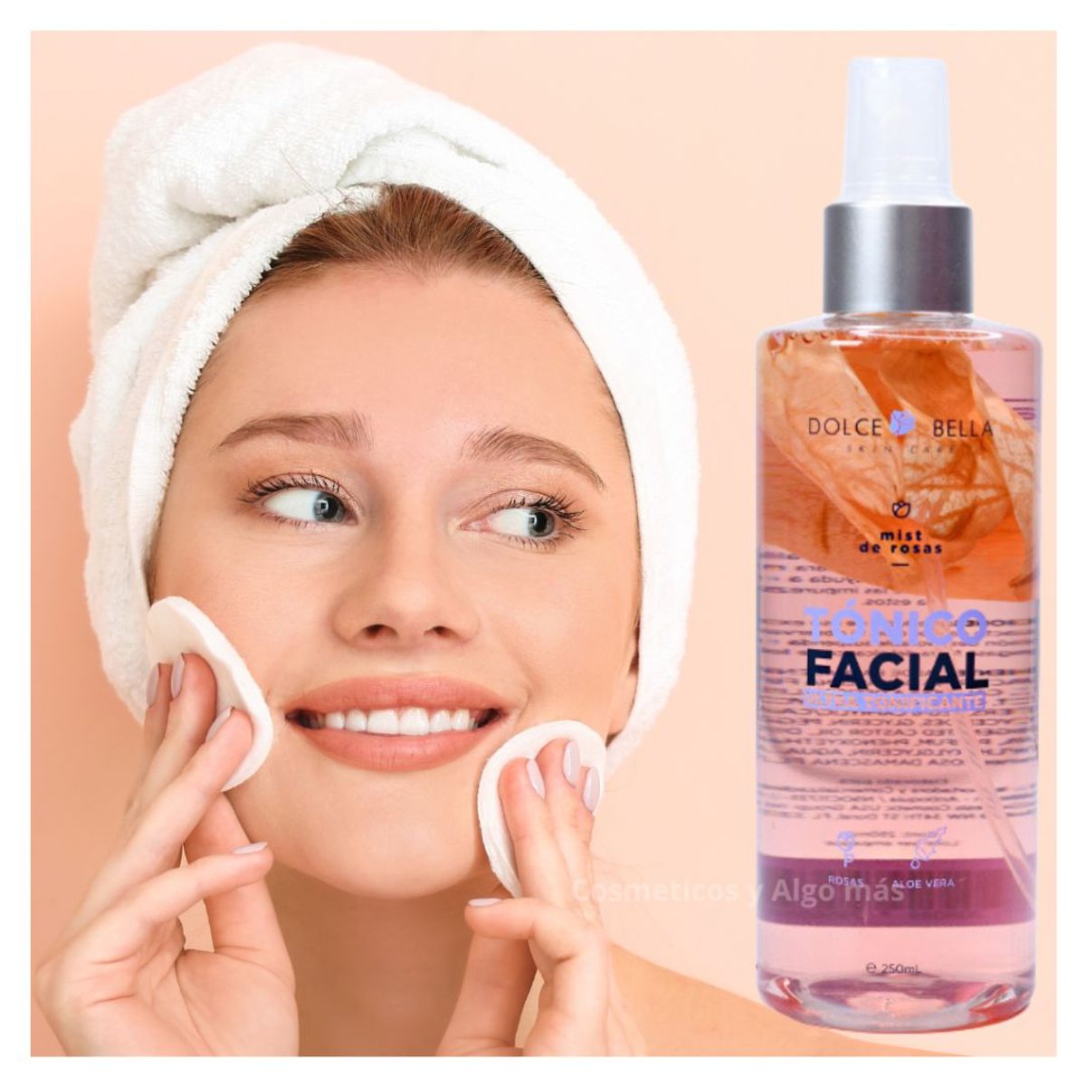 DOLCE BELLA - Tónico Mist de Rosas ultra tonificante.