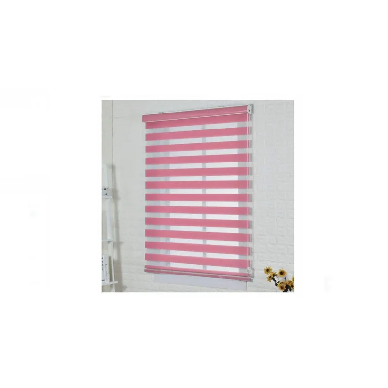 GENERICO - Cortina Roller Dúo Rosado 140x200cm