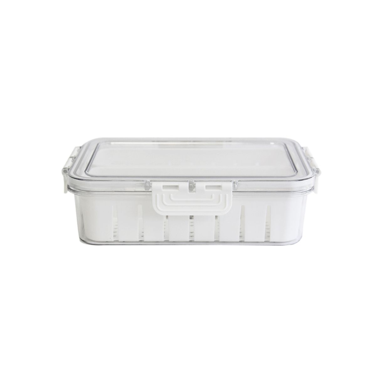 NEWTREE - Organizador Con Tapa 2 Divisiones 8x17x24cm