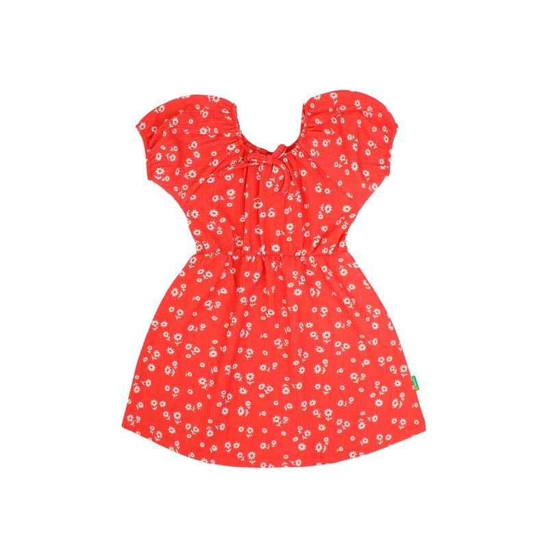 FICCUS - Vestido Junior Niña Oasis Rojo