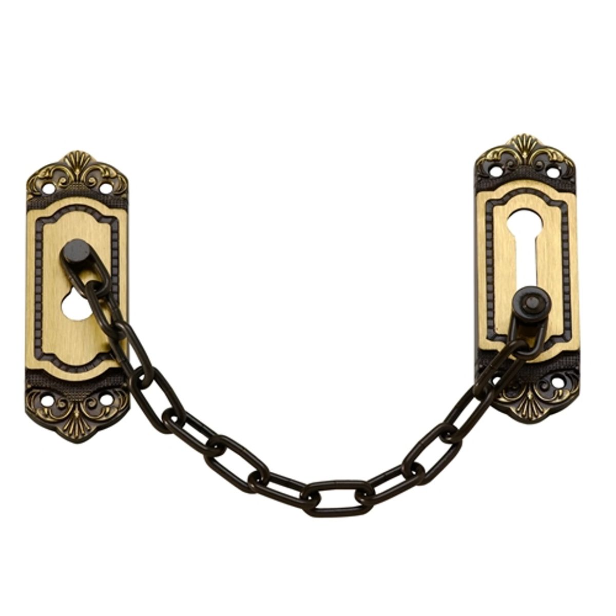 POLI - Cadena de Seguridad para Puerta Poli Barroca Bronce