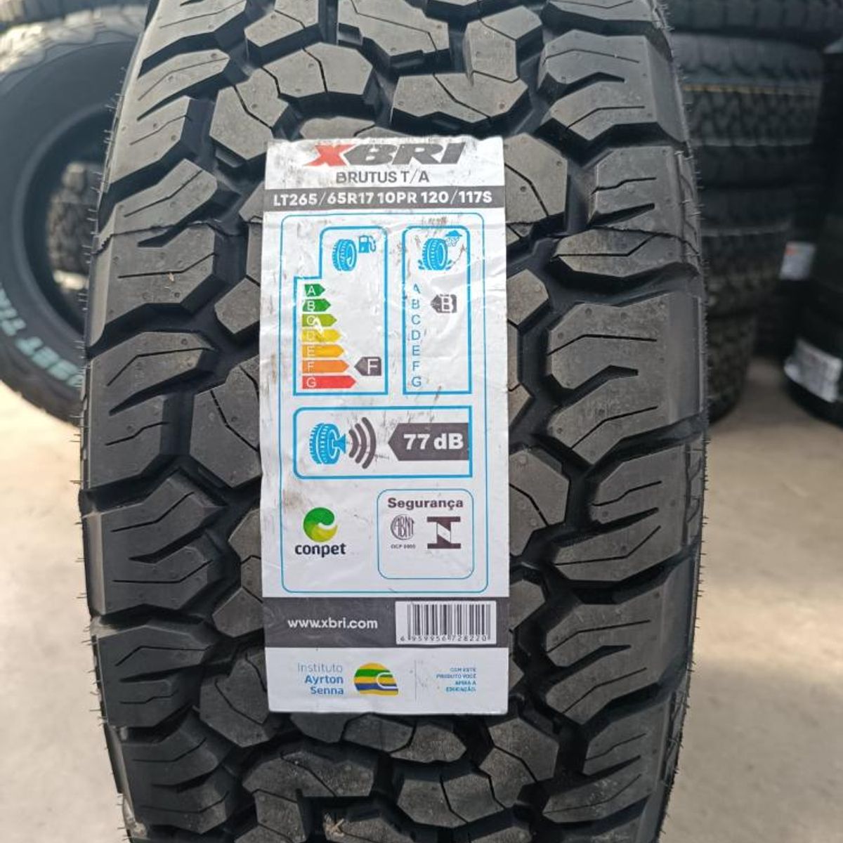 GENERICO - Neumatico 26565 R17 10pr Xbri 120117s Brutus Ta
