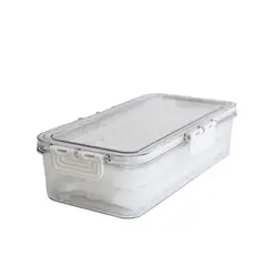 NEWTREE - Organizador Acrílico Con Tapa 145x23x31cm