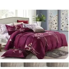 GENERICO - CUBRECAMA QUILT DE VERANO 1.5 PLAZA ELEGANTE DISEÑO FLORAL