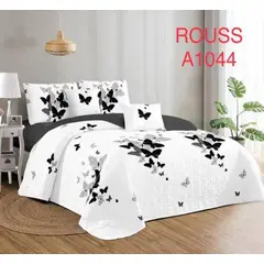 GENERICO - Cubrecama Quilt 1.5 Plaza Reversibles