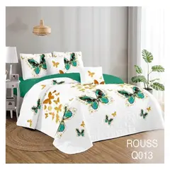 GENERICO - Cubrecama Quilt 2 Plaza Reversibles