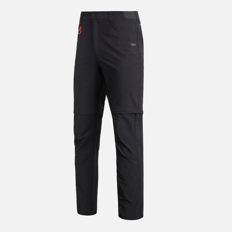 LIPPI - Pantalon Hombre Lennox Q-Dry Mix-2 Pants Negro Lippi