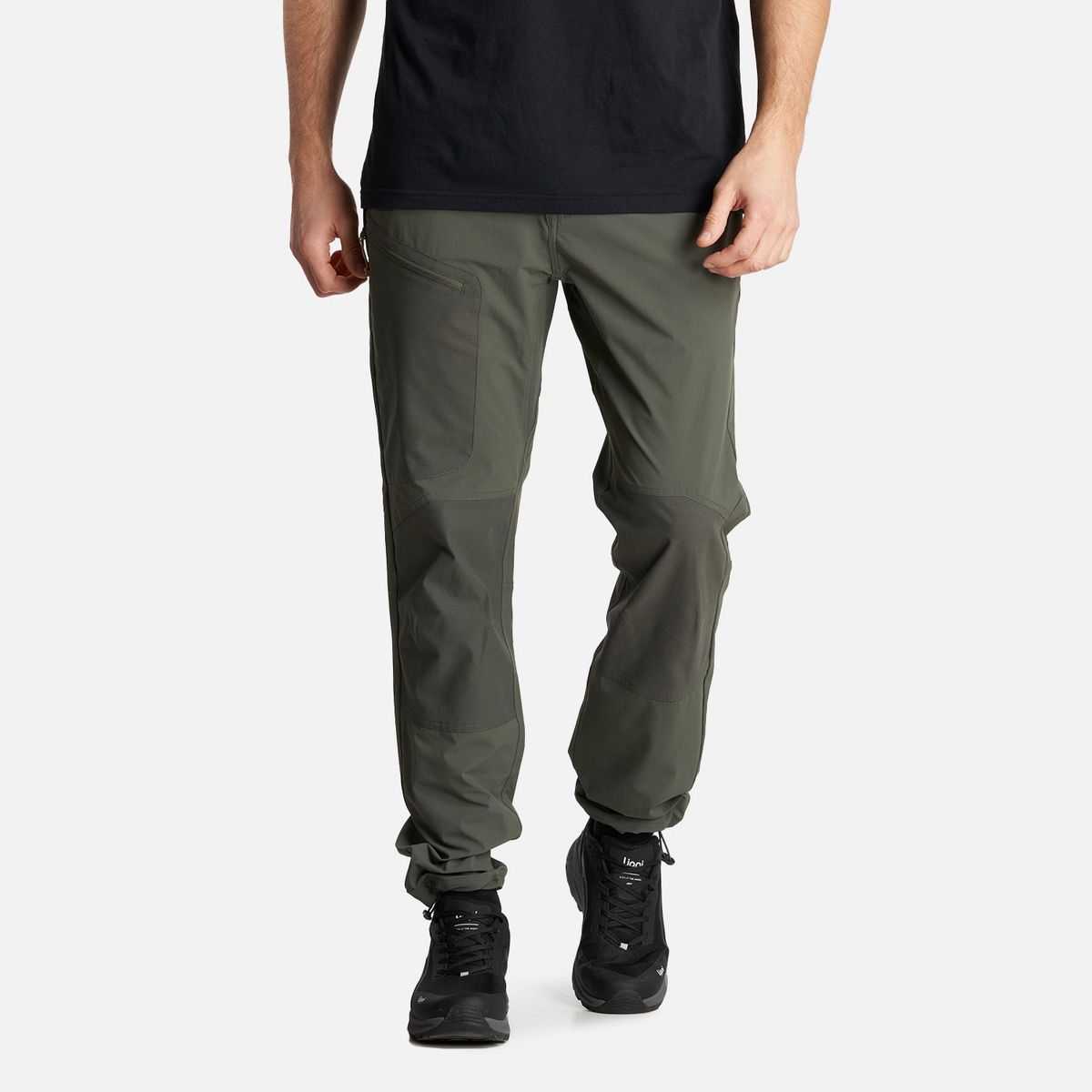 LIPPI - Pantalon Hombre Lennox Q-Dry Regular Fit Pants Verde Militar Lippi