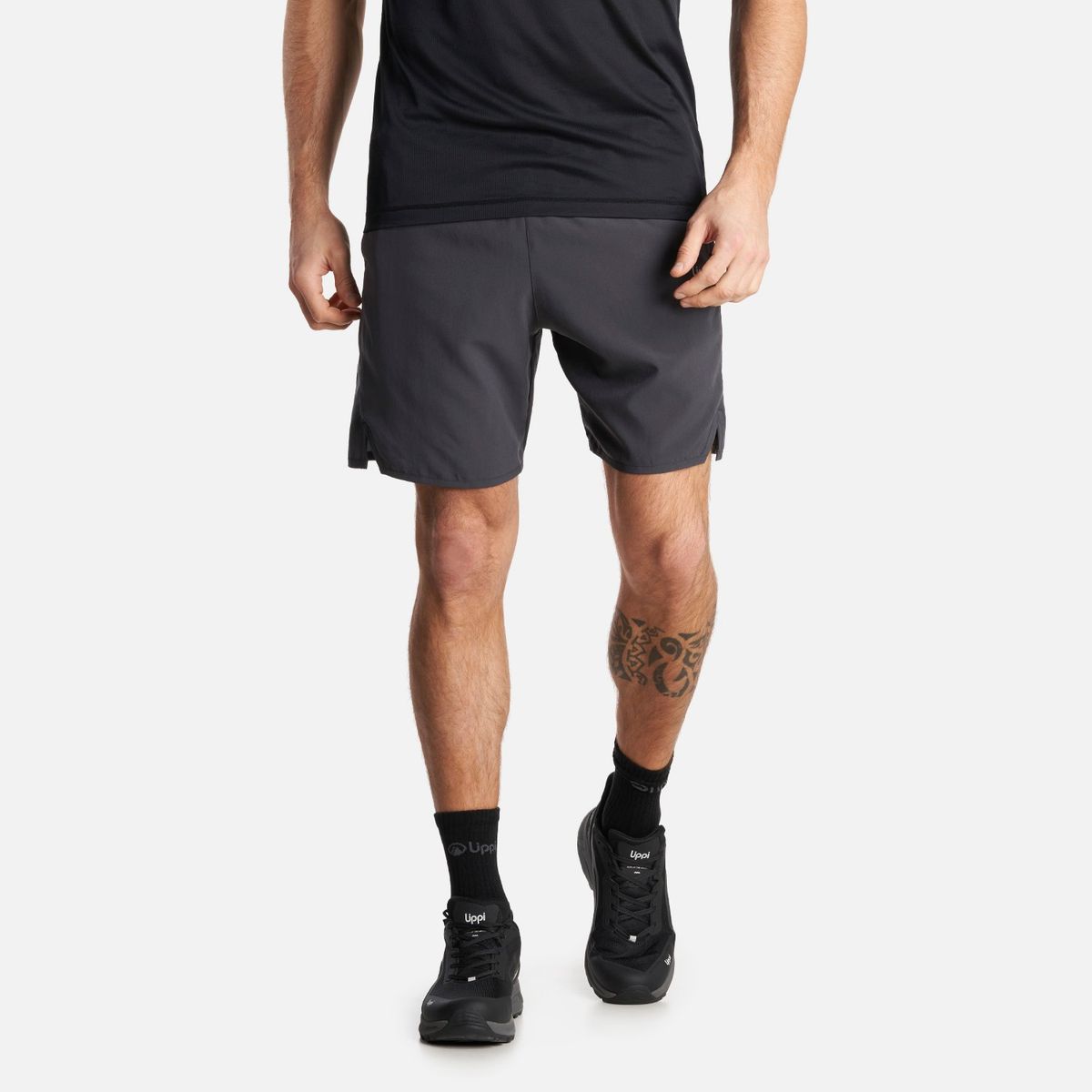 LIPPI - Short Hombre Notion Q-Dry Shorts Grafito Lippi