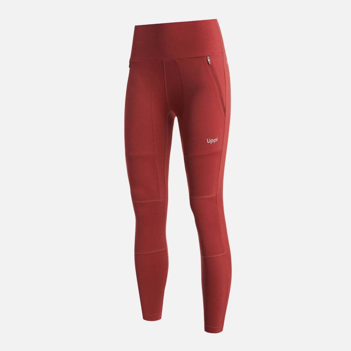 LIPPI - Calza Mujer  PureTrek Q-Dry Leggings Burdeo Lippi
