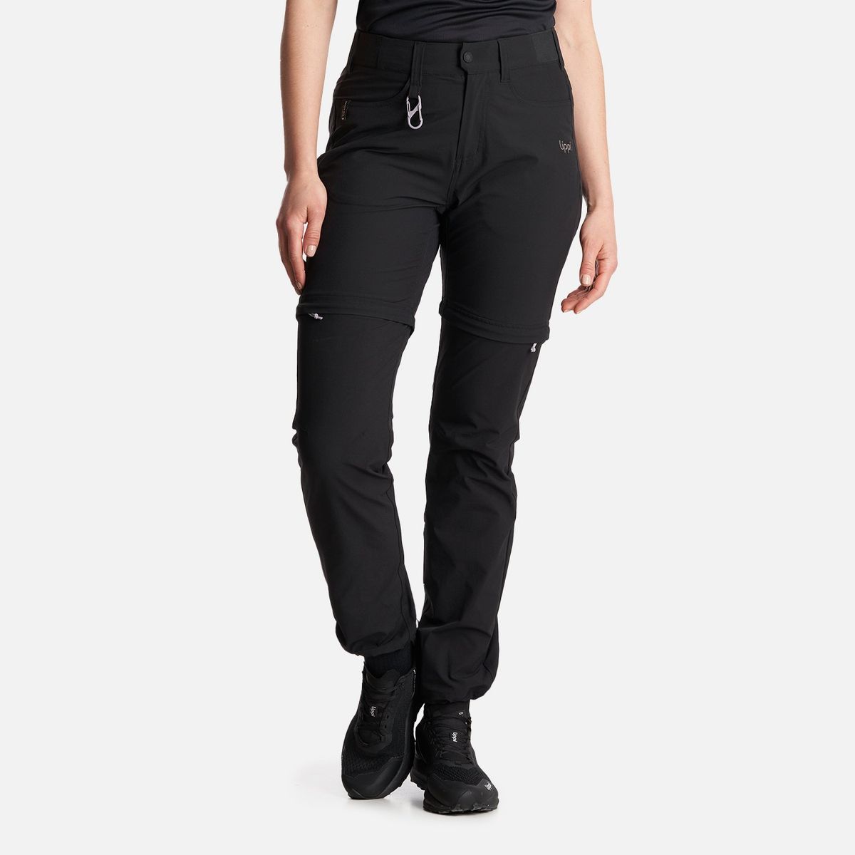 LIPPI - Pantalon Mujer  Lennox Q-Dry Mix-2 Pants Negro Lippi