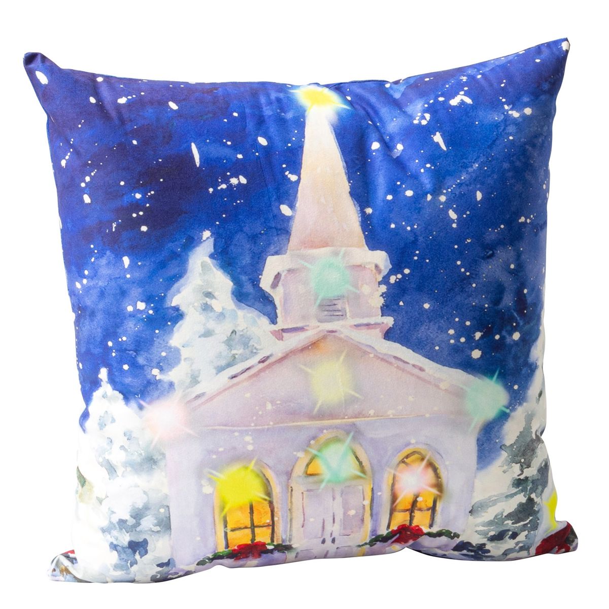 MASEL - Set  2 cojinesNavidad  AZUL  45x45